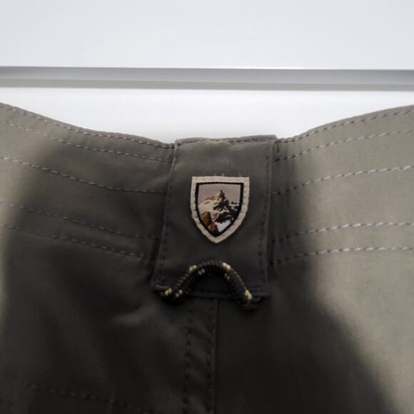 Kuhl Renegade Convertible Stealth Pants Mens Sz 40X32 Khaki Outdoor Hiking Cargo - Picture 8 of 8